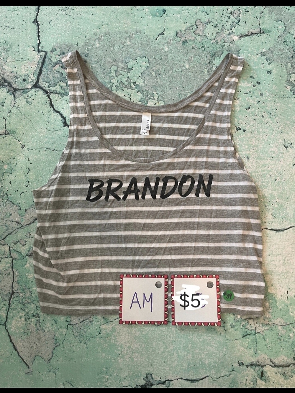 Adult Medium Brandon Allstars Tank